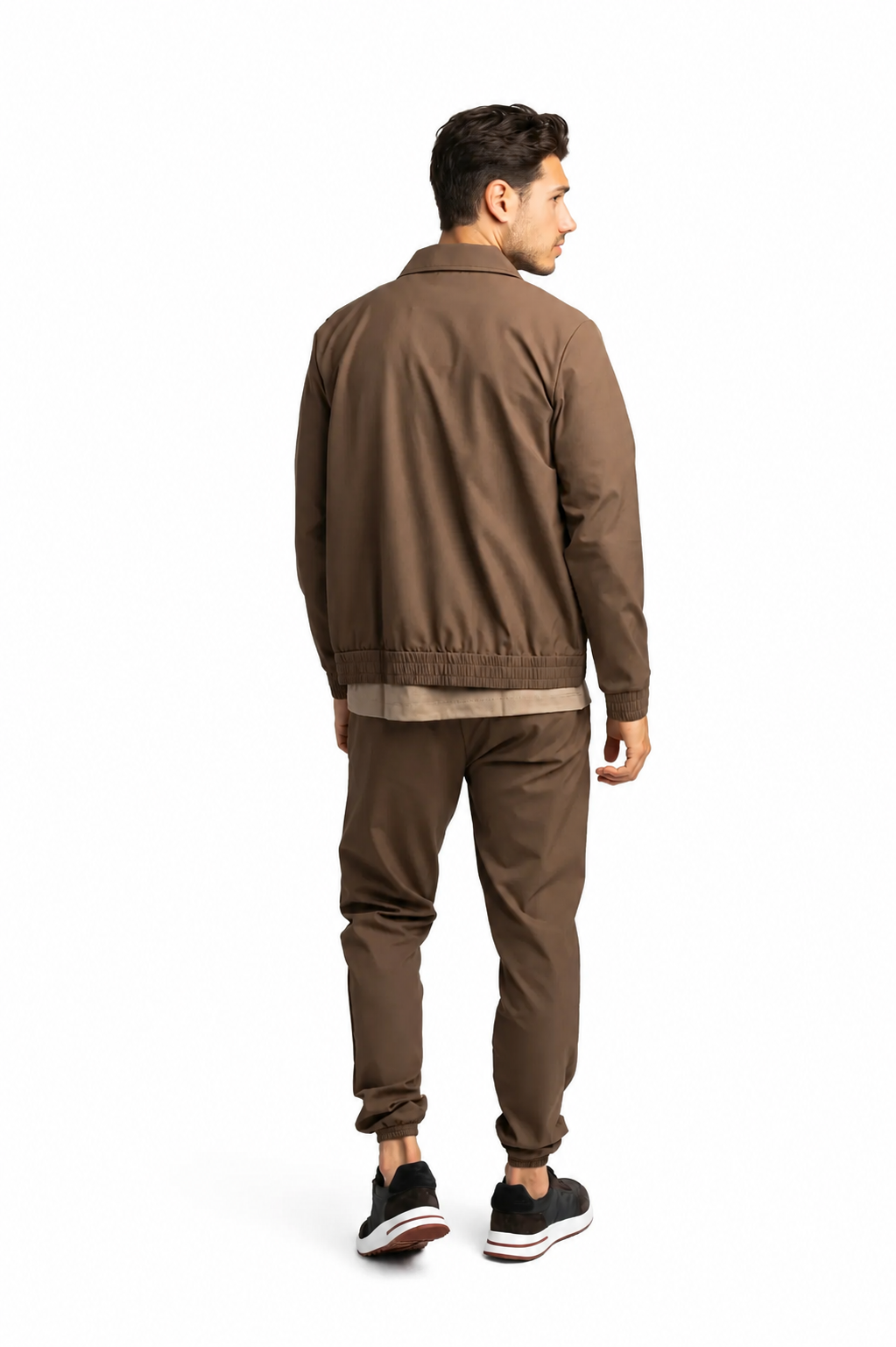Mochabrauner Techsuit