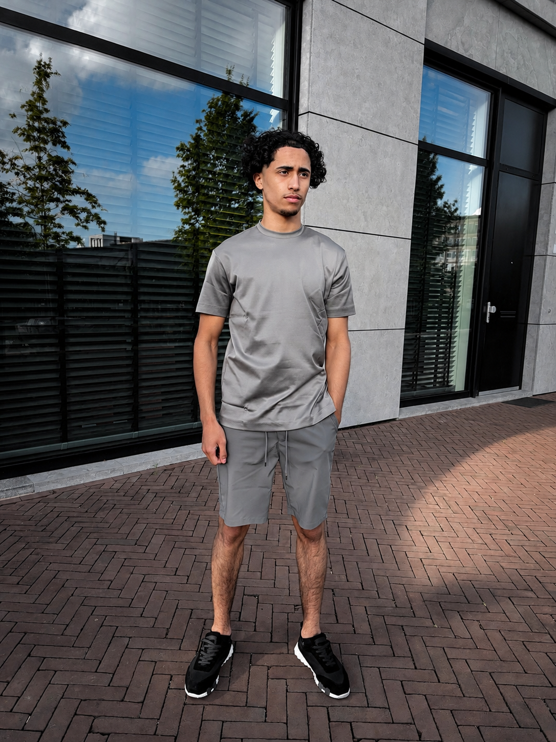 Felazi Grau Sommer-Set