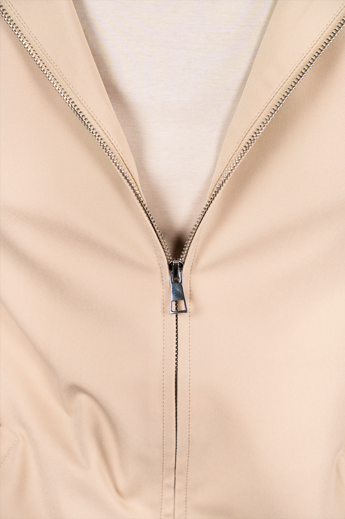Techsuit Beige Kapuze
