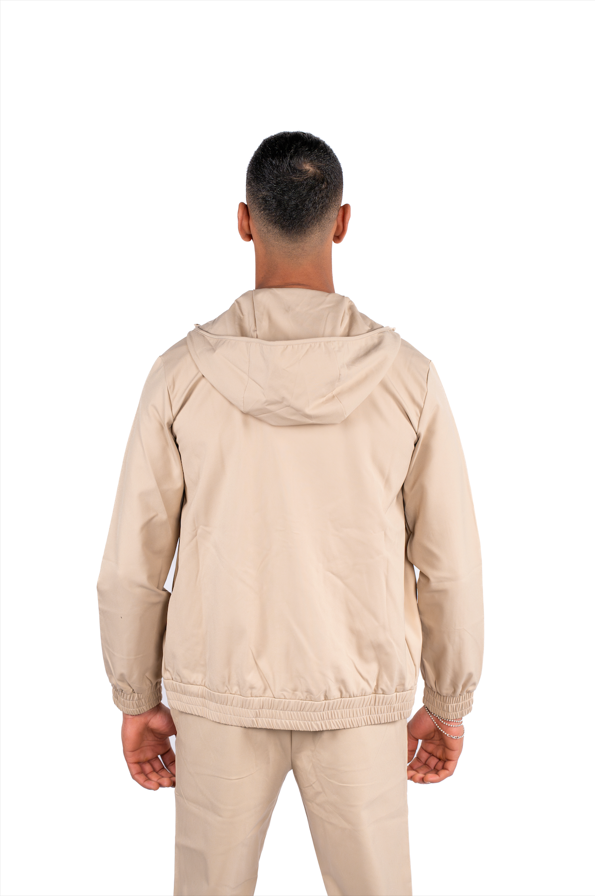Techsuit Beige Kapuze